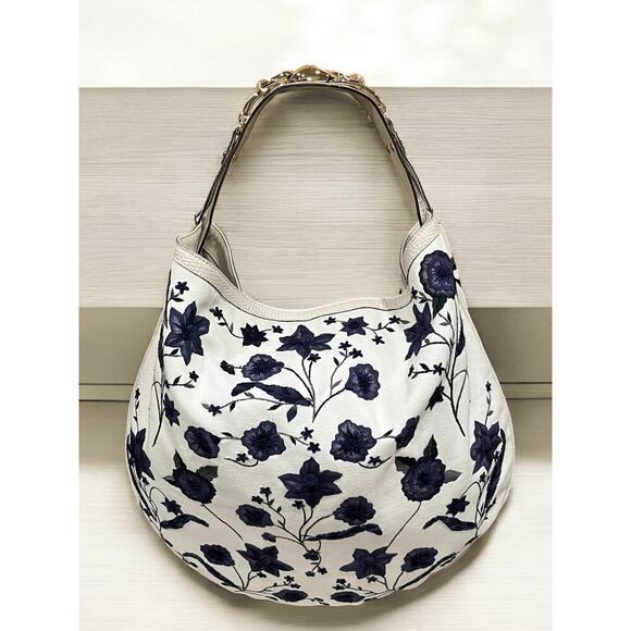 Gucci Handbags - GUCCI 171295 Flora Wave Hobo Bag
